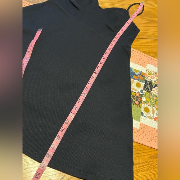 Wild Fable Black Ribbed Sleeveless Dress- Medium 🖤 - Picture 11 of 12